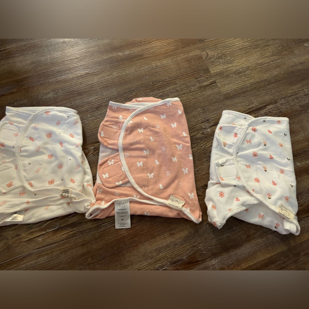 0-3 month baby Velcro swaddles